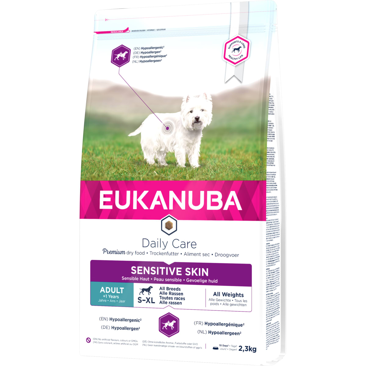 Eukanuba Dog Daily Care Sensitive Skin 2,3 kg koiran kuivaruoka |   verkkokauppa