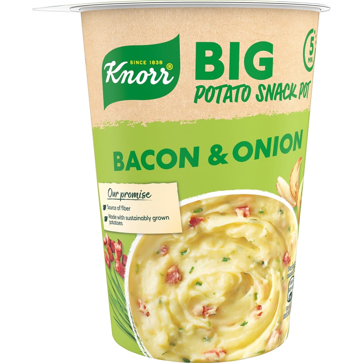 Knorr Snackpot Big Pekoni-Perunamuusi 76 g ateria   verkkokauppa