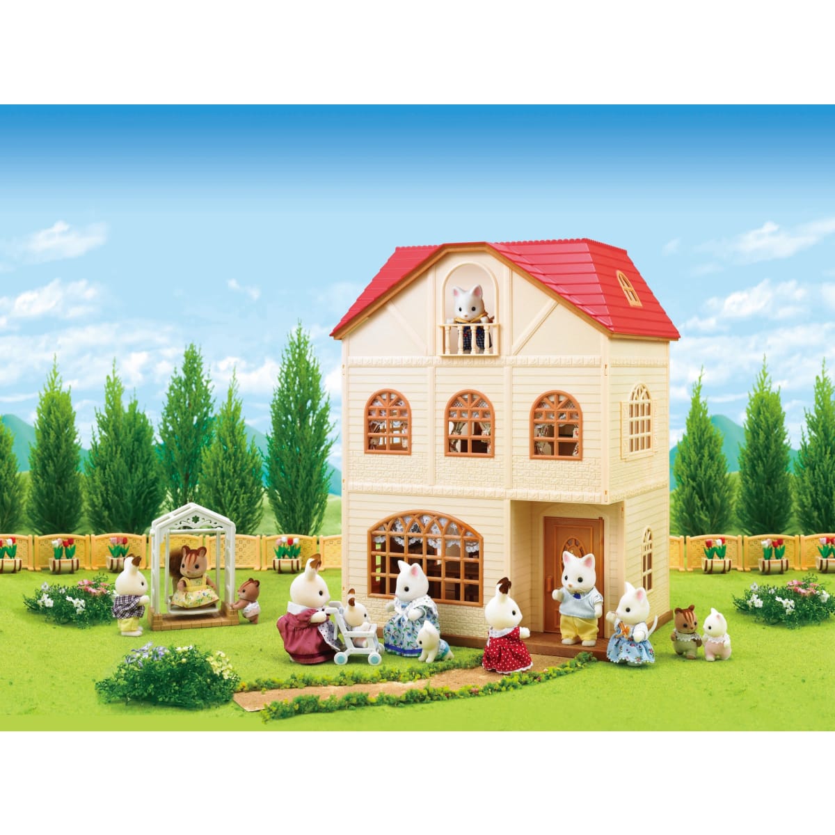 Sylvanian Families 2745 3-kerroksinen talo  verkkokauppa