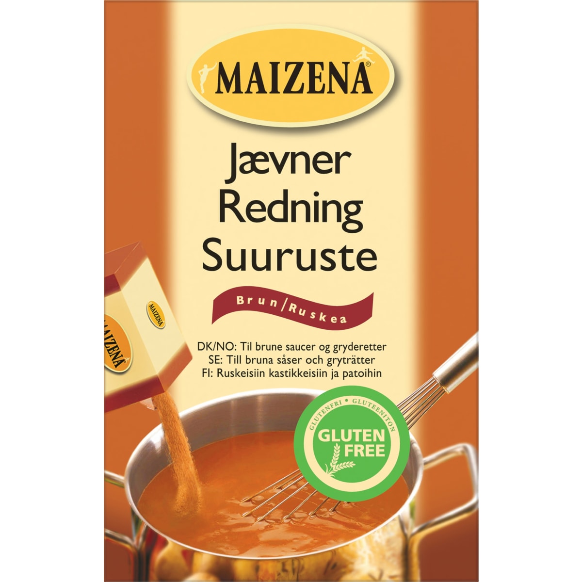 Maizena 250 g ruskea suuruste  verkkokauppa