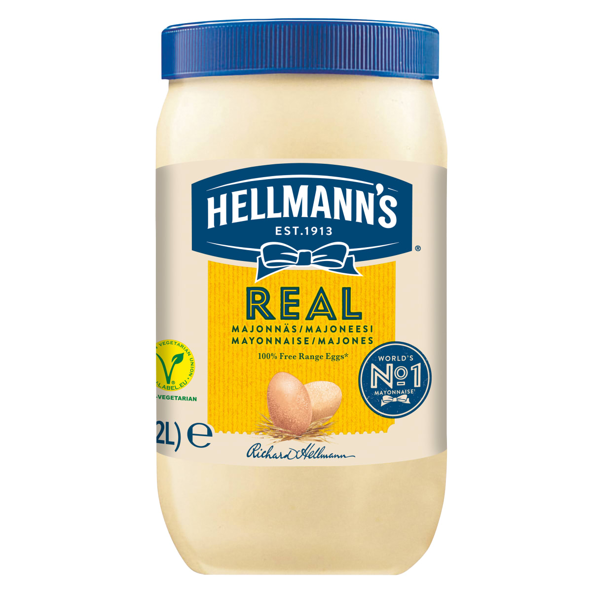 Hellmann's Real 2 l majoneesi  verkkokauppa