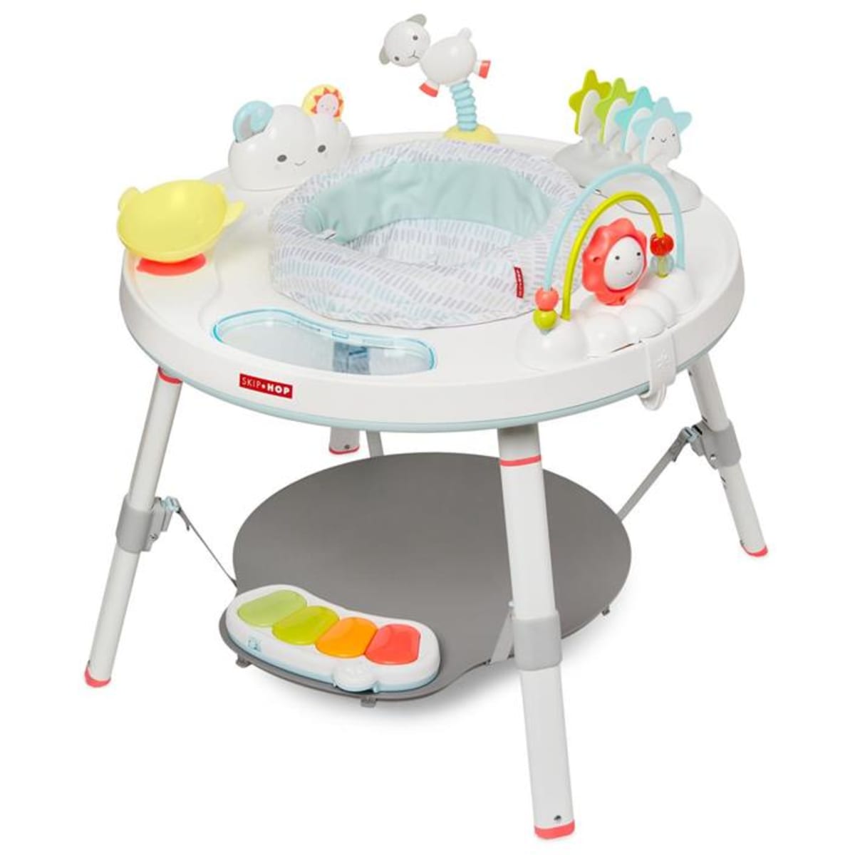 Skip outlet hop saucer