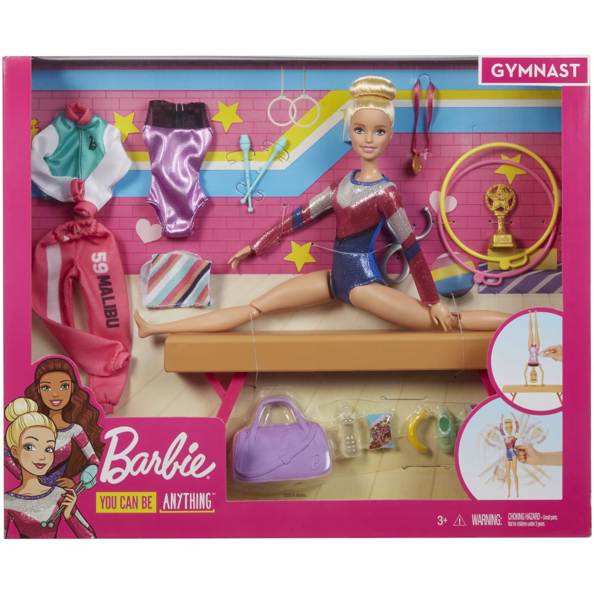 Barbie Gymnastics Playset nukke  verkkokauppa