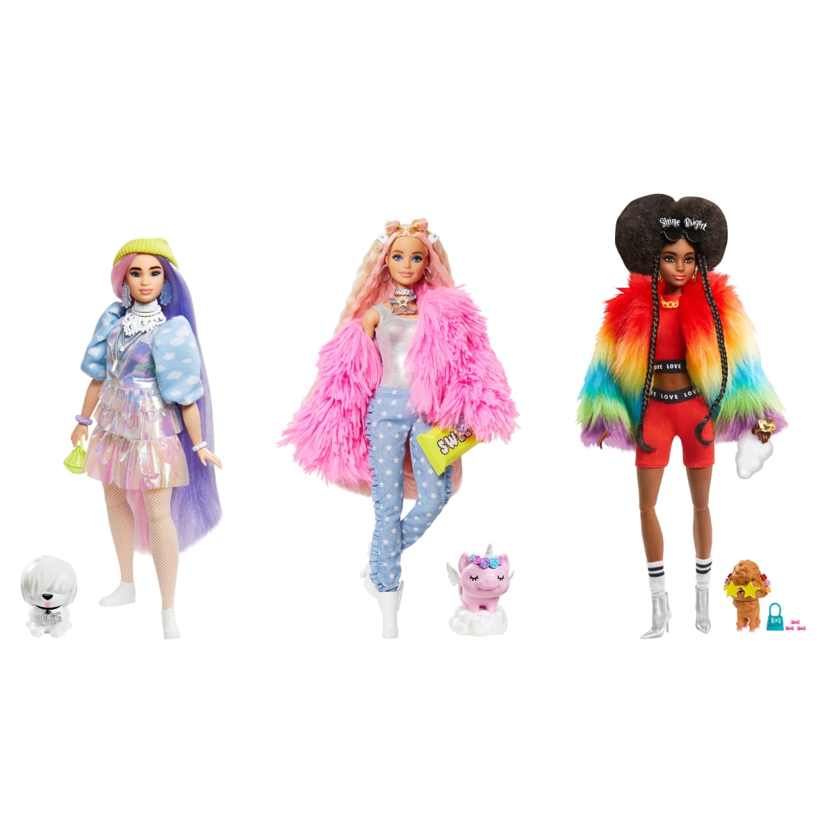 Barbie Barbie Extra Dolls muotinukke  verkkokauppa