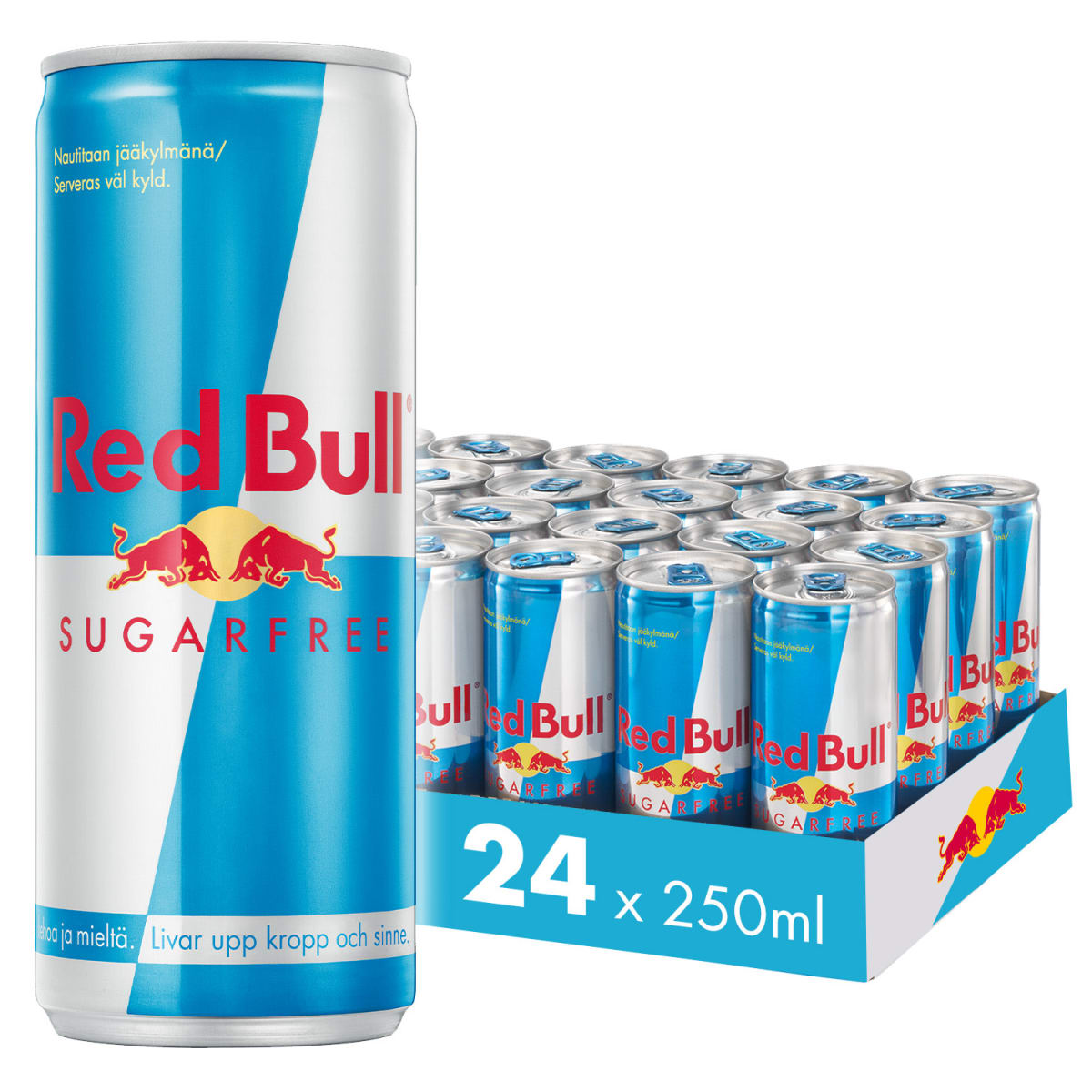 Red Bull Sugarfree 24x250 ml energiajuoma  verkkokauppa