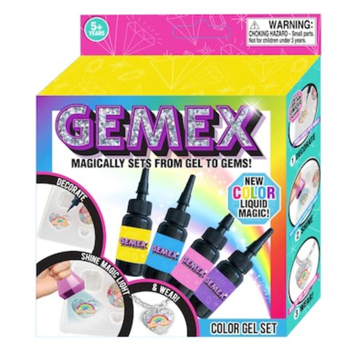 Gemex Color Refill 4 x 10g geeli