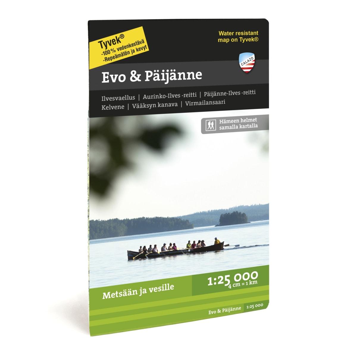 Calazo Evo&Päijänne retkeilykartta 1:25 000  verkkokauppa