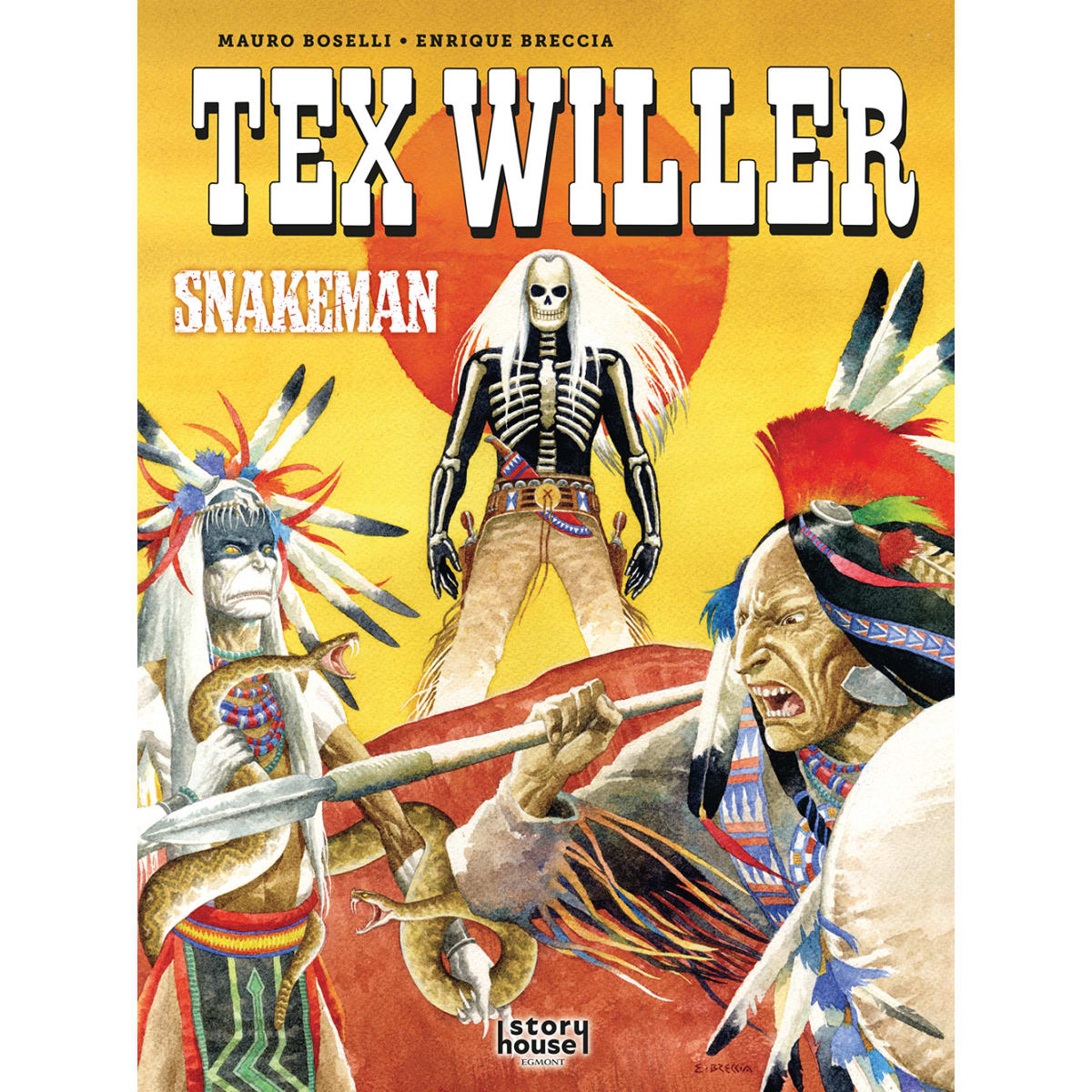 Tex Willer Värialbumi 3: Snakeman