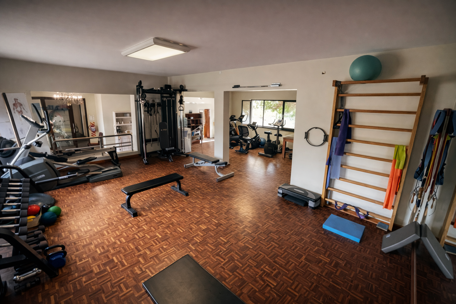 Modern Rehabilitation Area at Petros Biokinetics clinic