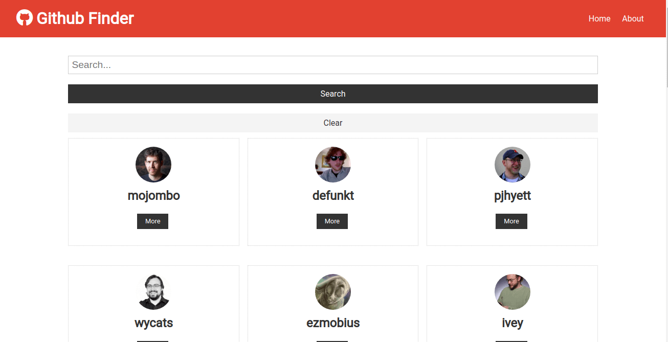 Github Finder