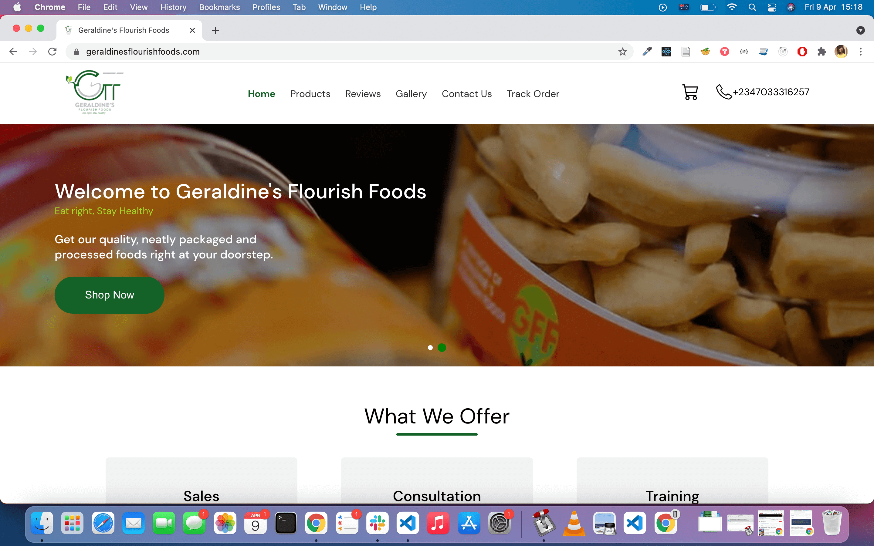 Geraldine's Flourish Foods