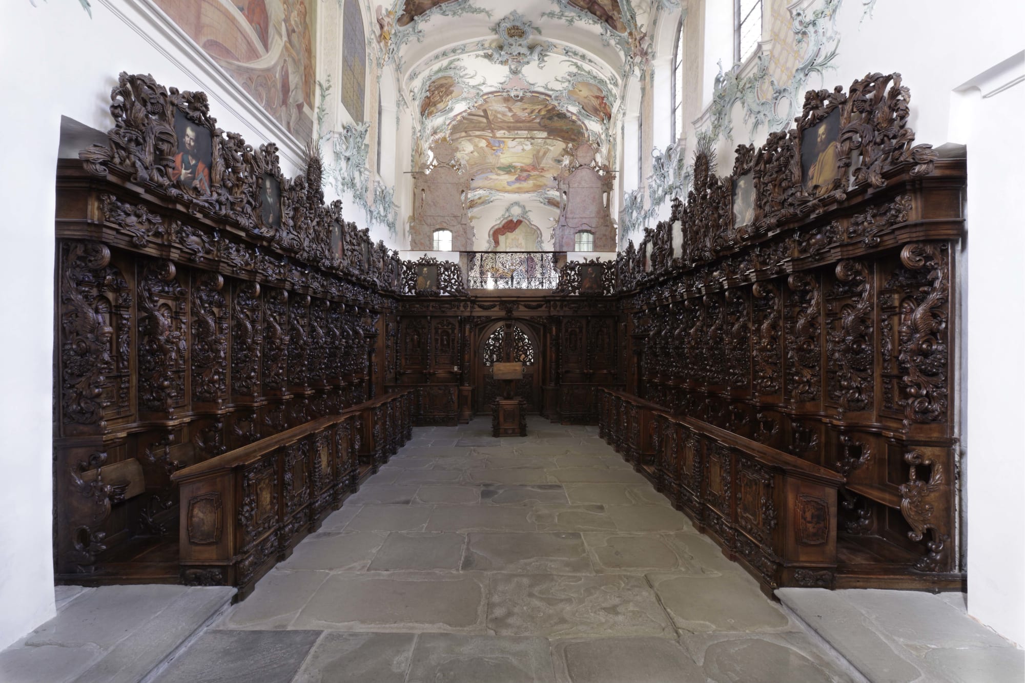 Chorsgestühle in der Klosterkirche