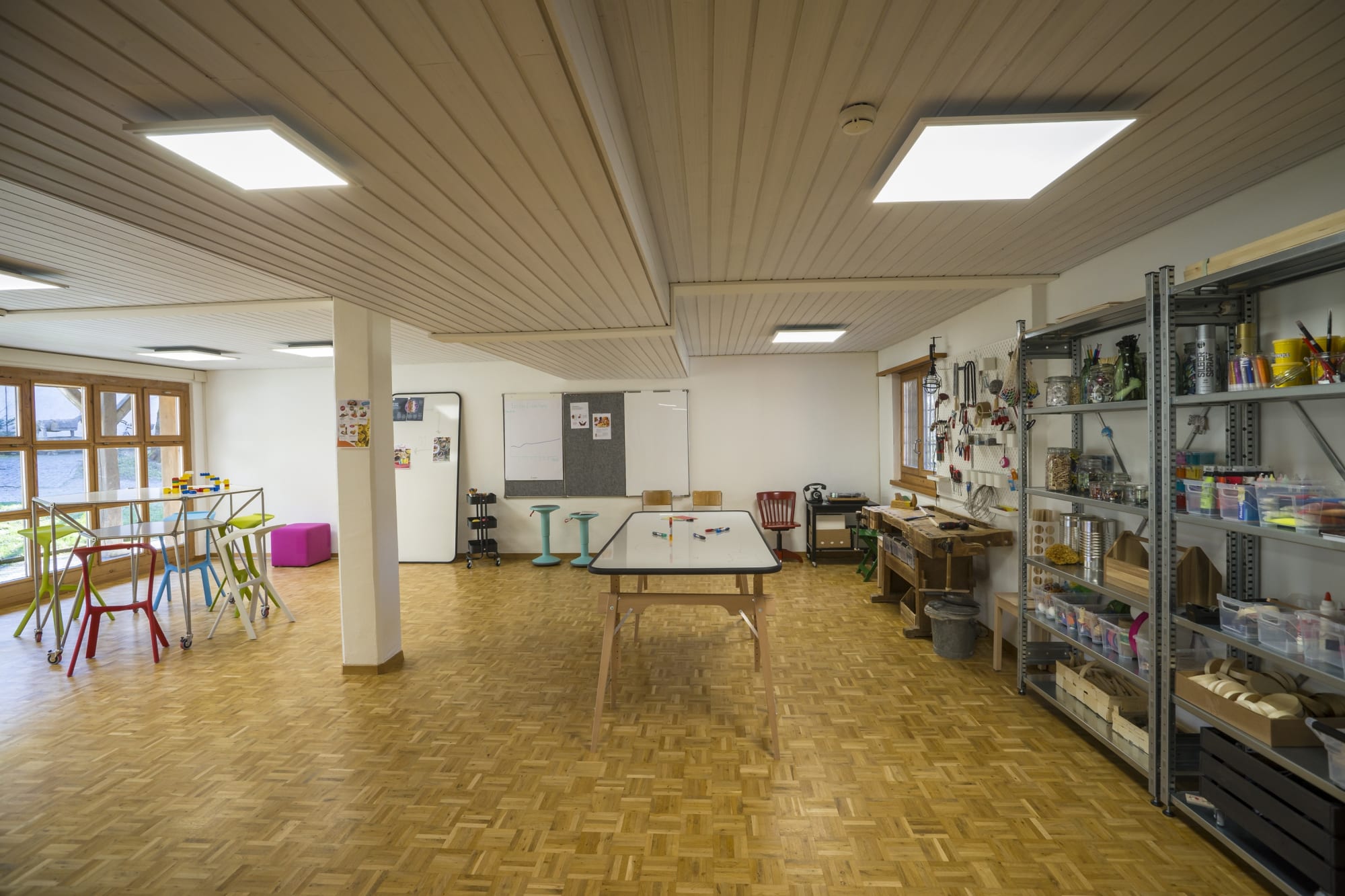 Ideen-Werkstatt, Raum für kreative Seminare