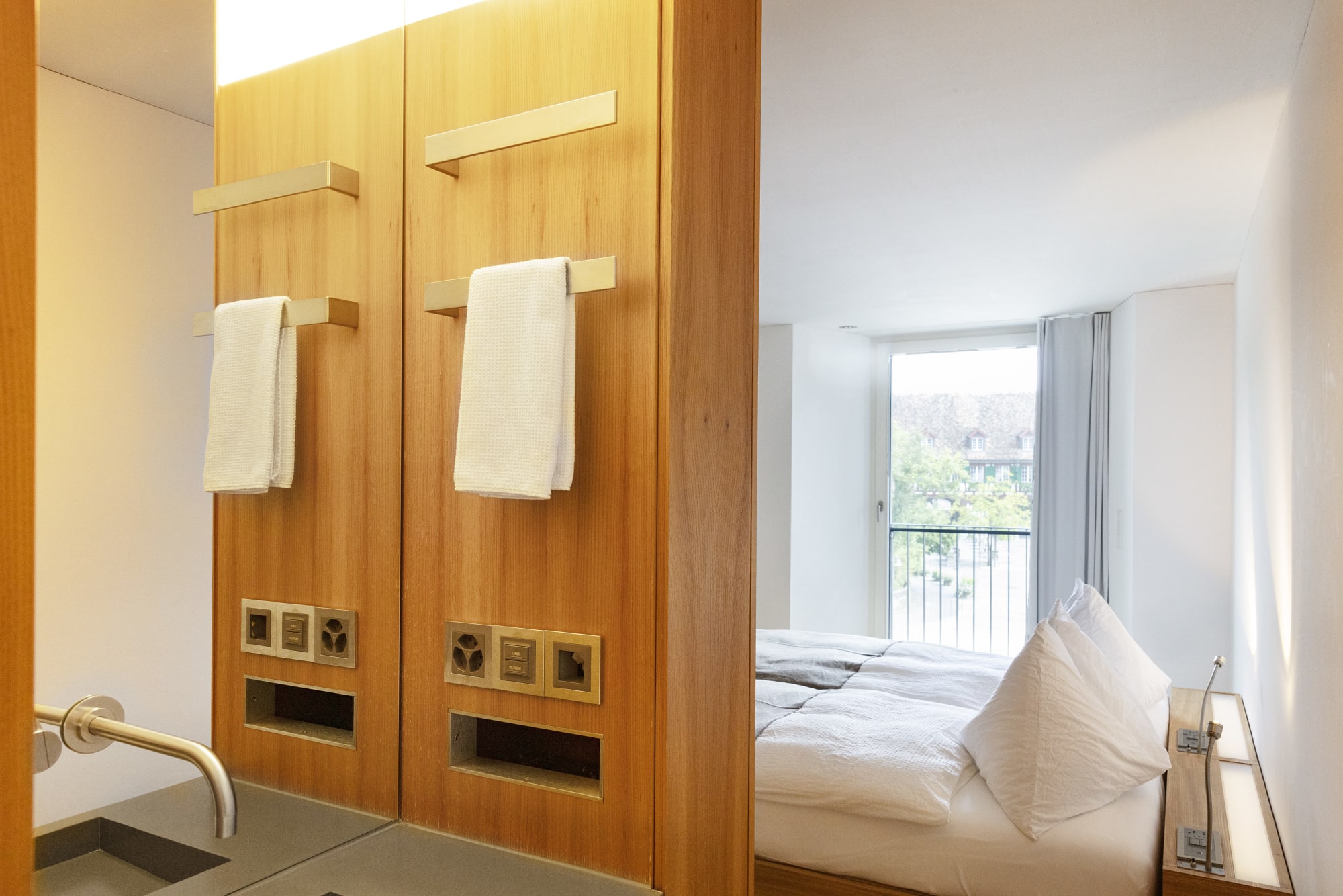 Design-Zimmer im Unteren Gästehaus der Kartause Ittingen