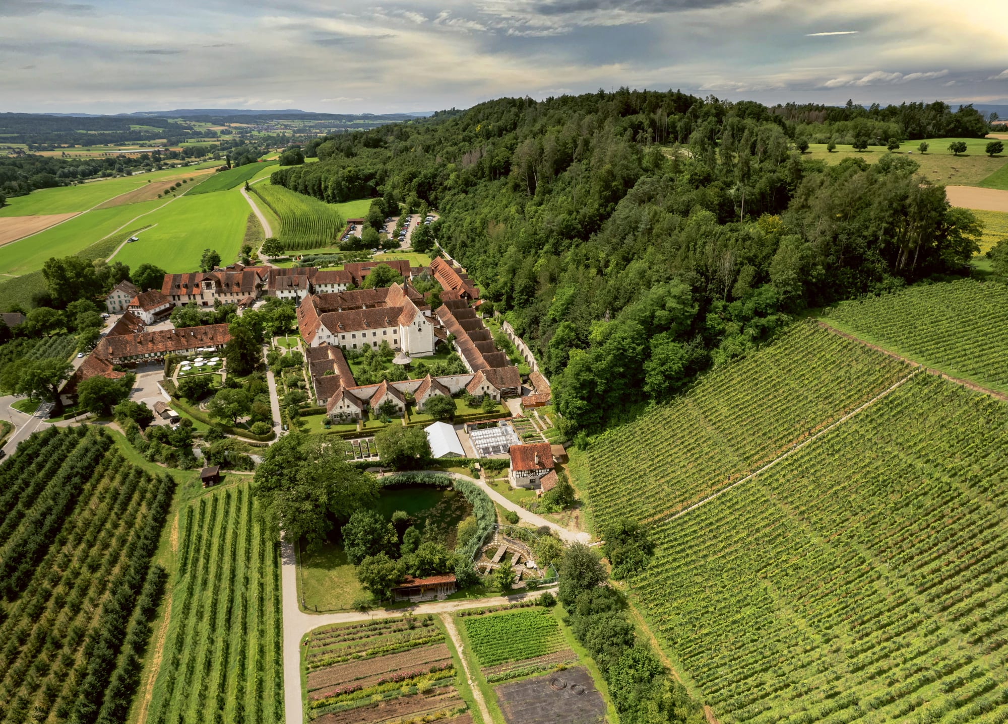 Kartause Ittingen von oben