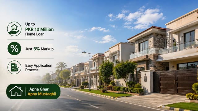 Mera Pakistan Mera Ghar 2026: Eligibility, 5% Markup Rates & Application Process