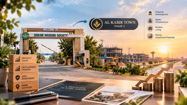Dream Housing Society Becomes Al-Kabir Town Phase 2: 2026 Prices, Development & Investment Update