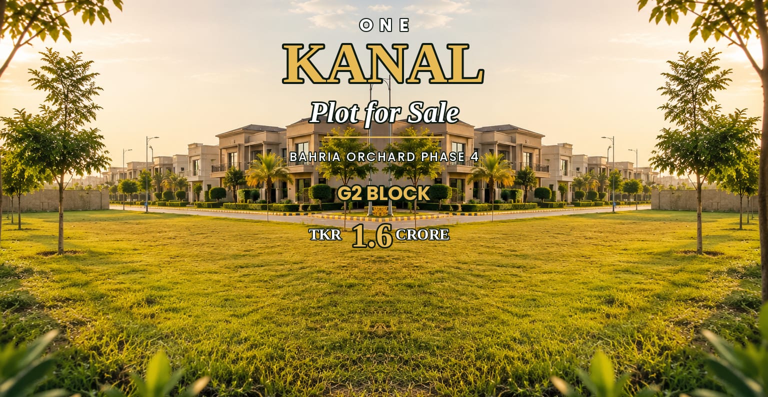 1 Kanal Plot for Sale in Bahria Orchard Phase 4 G2