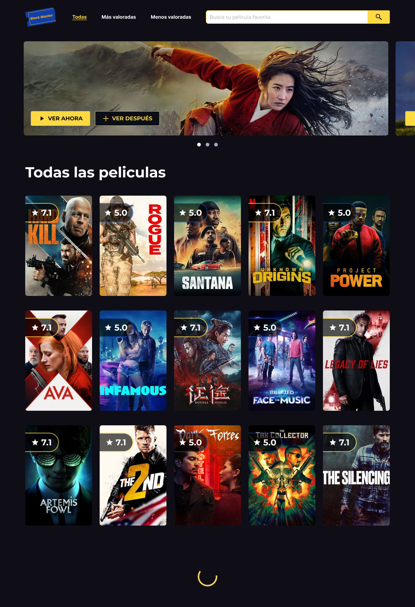 GitHub karvaroz/blockmaster Plataforma de streaming de peliculas