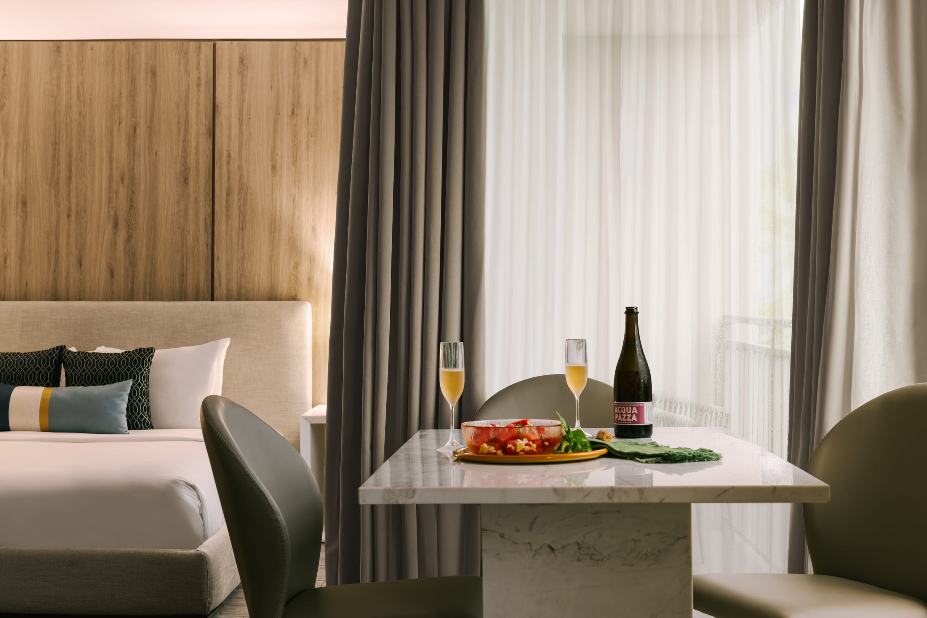 Double King Suite | Garden View