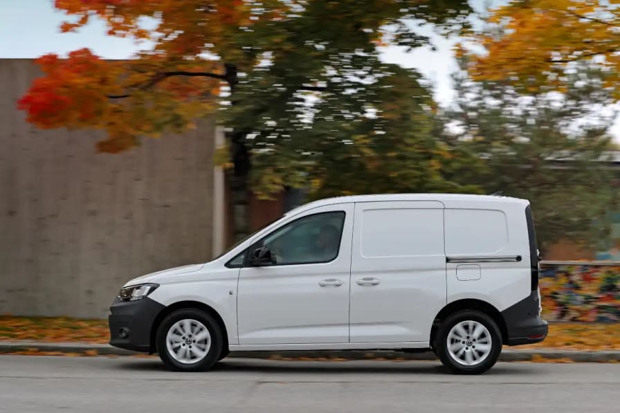 Volkswagen Caddy fra siden