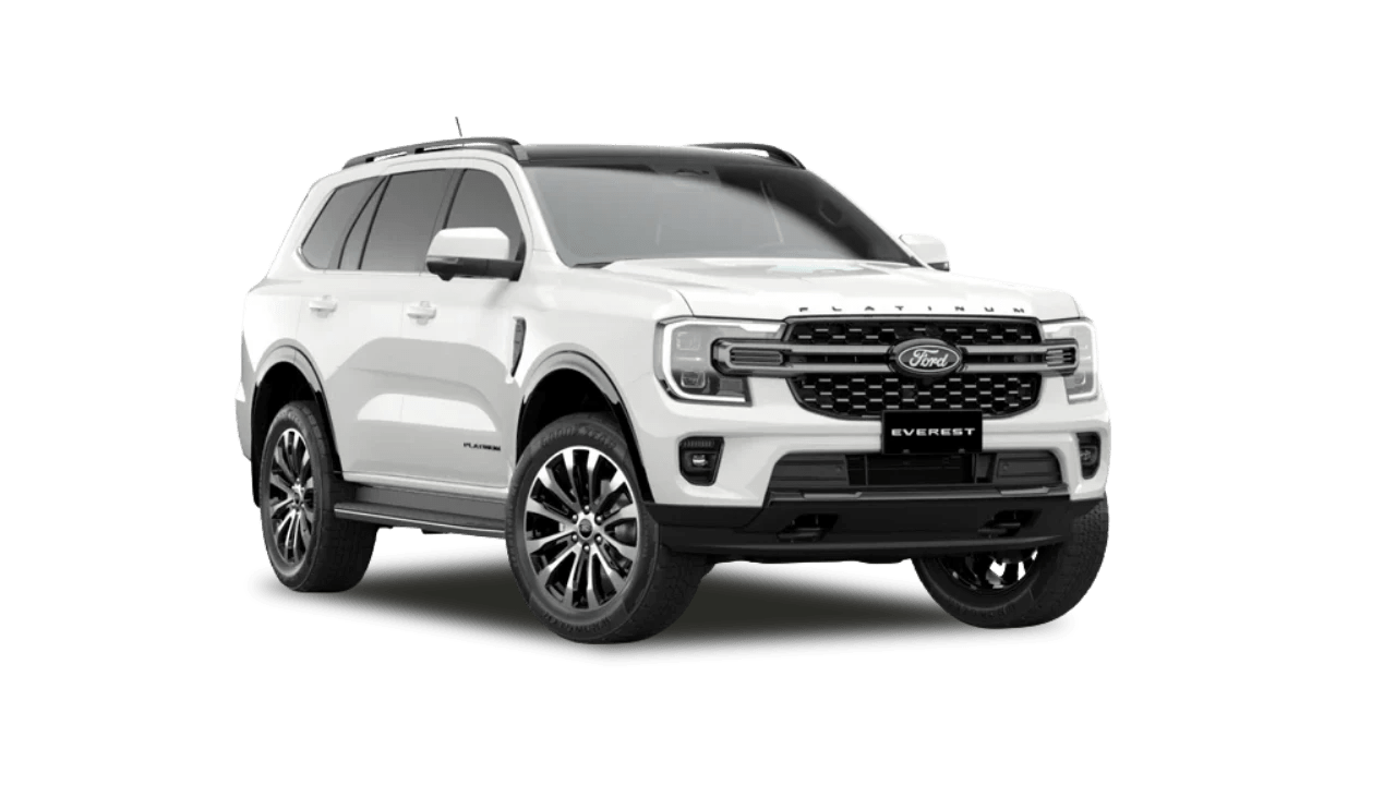 Everest Platinum 3.0L V6 - Arctic White