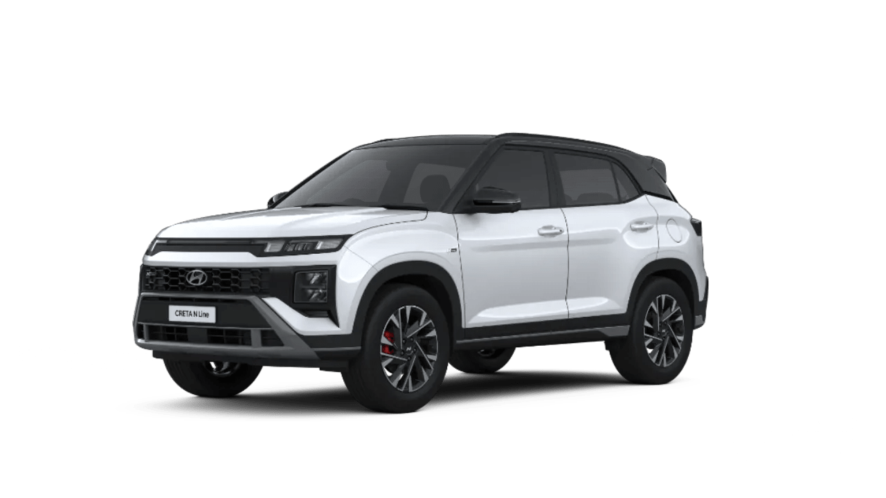 Hyundai New Creta - Creamy White Pearl With Black Roof