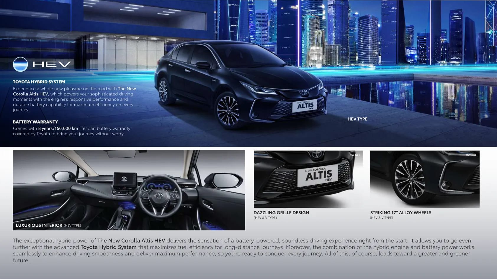 Toyota New Corolla Altis Hybrid page 2