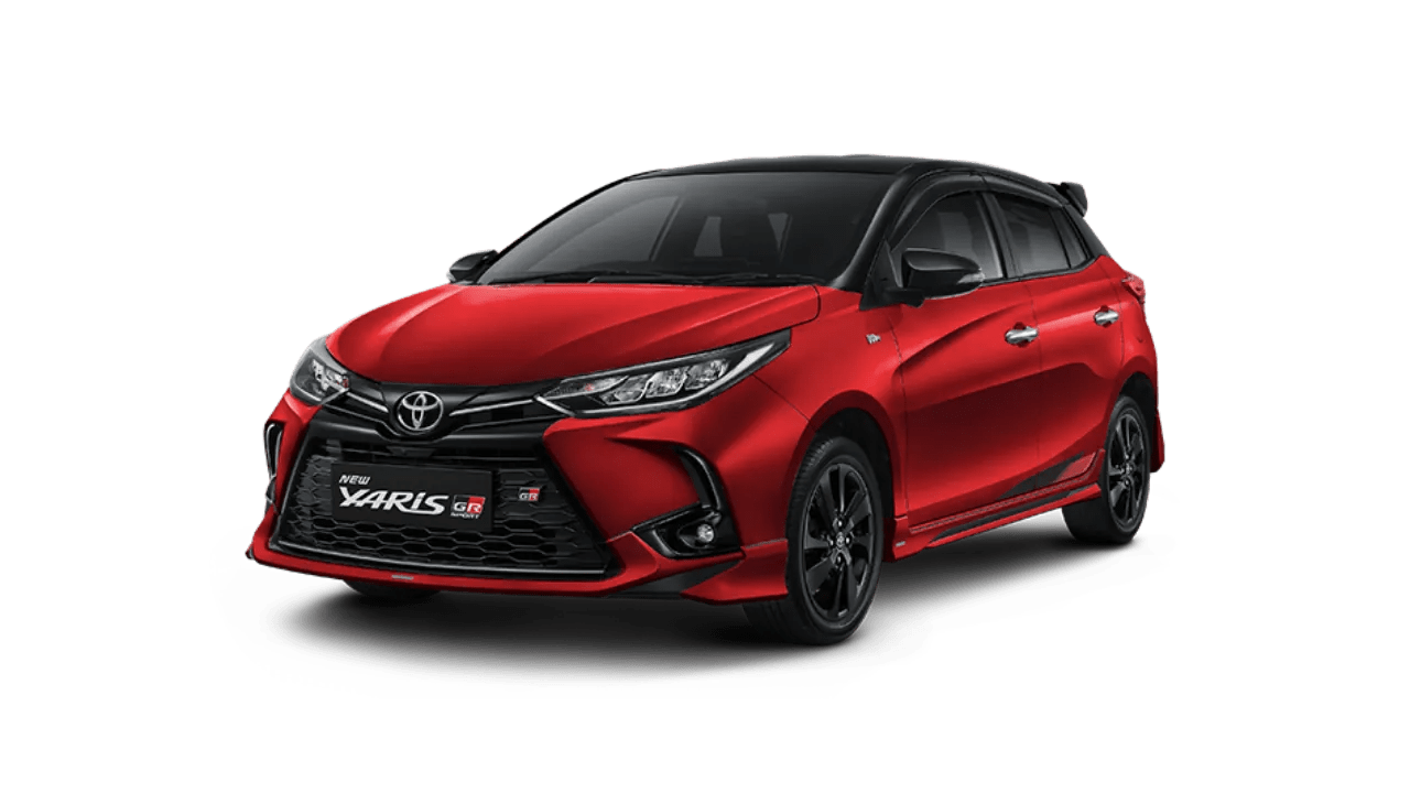 Toyota New GR Yaris - Black/Red/White