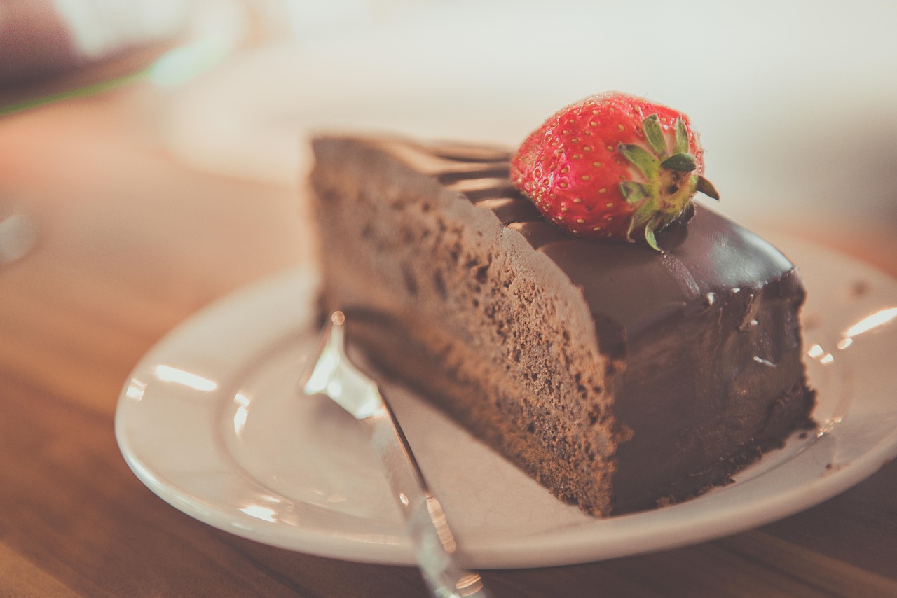 Double chocolate cake