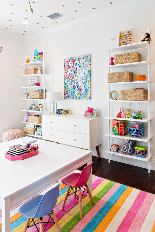 colorful playroom ideas