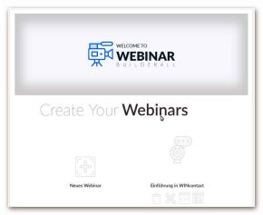 Mit der Builderall 3.0 Webinar-Applikation erstellen und managen Sie Webinare