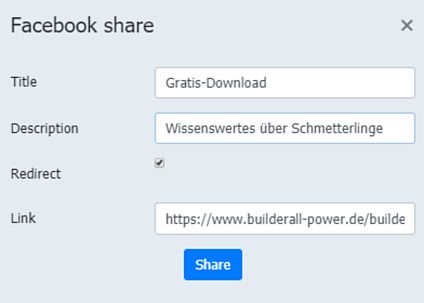Bilder in Facebook-Posts mit Weblinks versehen