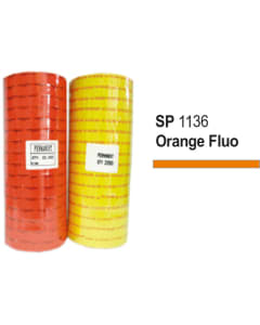 LABELS SP1136 ORANGE FLUEROCE