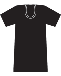 PSOMIAD. No06 BLACK T-SHIRT AN.LAIMOS 111
