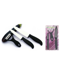 GK Kitchenware Σετ Kεραμικά μαχαίρια 3 τεμάχια