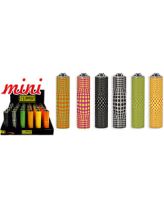 CLIPPER No 86 METAL COVERS DOTS 2 Mini - Set of 6 Lighters