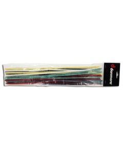 DANMORE COLOUR PIPE CLEANERS 30cm (50pcs)