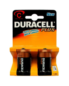 ΜΠΑΤΑΡΙΕΣ ΑΛΚΑΛΙΚΕΣ DURACELL C PLUS LR14 (2ΤΜΧ)