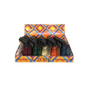 ZORR DOUBLE FLAME JET LIGHTER 6573
