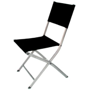 BISTRO CHAIR (BLACK) - Αluminium