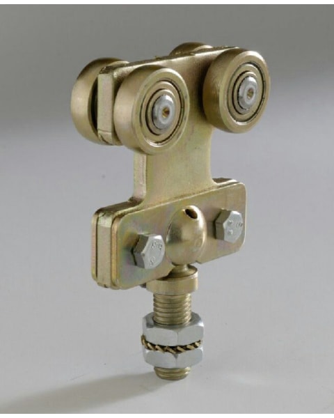 DELTA  Hanger with Rotate Screw - Double Roller No 517