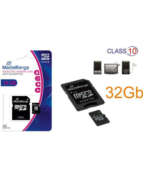 MEDIARANGE 32GB SD Card για Κινητά & Tablet