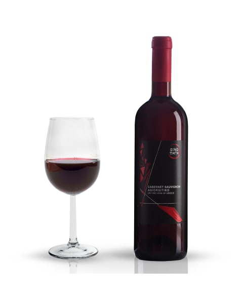 ΟΙΝΟΠΗΓΗ KOKKINO ΞΗΡΟ ΚΡΑΣΙ  750ML ΑΓΙΩΡΓΙΤΙΚΟ CABERNET SAUVIGNON