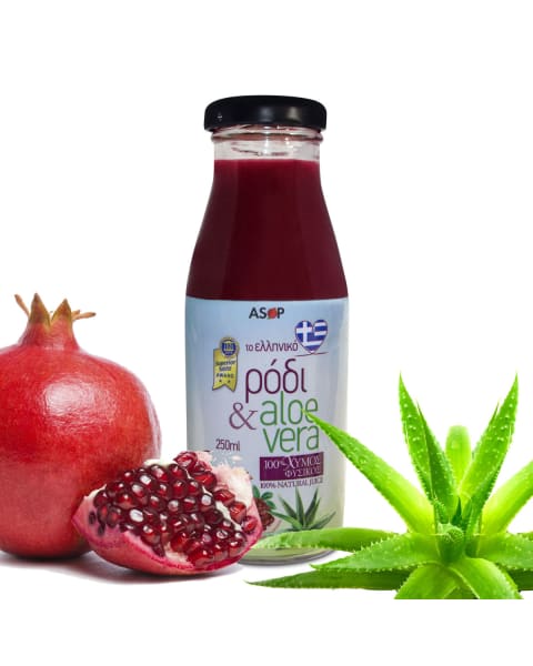 Pomegranate - Aloe Vera Fresh Juice 250ml 