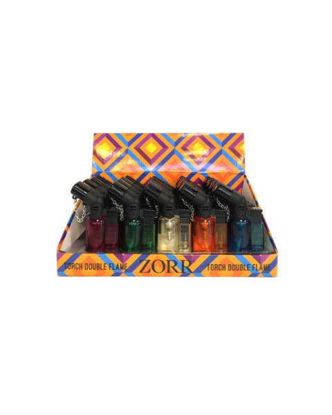 ZORR DOUBLE FLAME JET LIGHTER 6573
