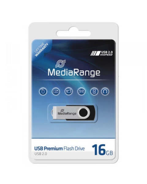 ΦΛΑΣΑΚΙ MediaRange USB 16GB
