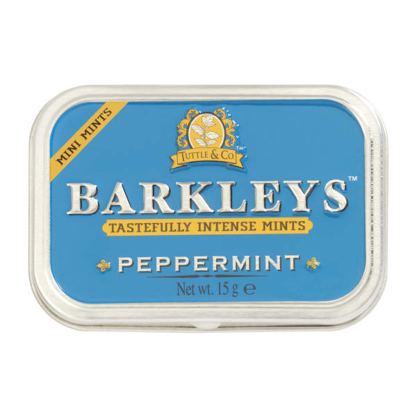 BARKLEYS MINI MINTS 15gr (sugarfree) - PEPPERMINT