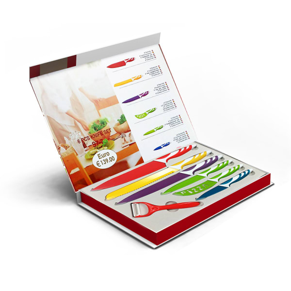 GK Kitchenware Σετ 7 μαχαιριών