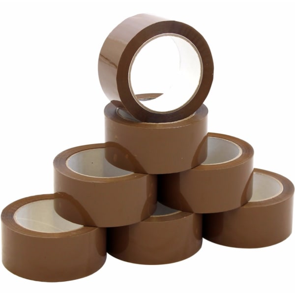 PVC TAPE BROWN 48mmx60mx50my -NAST